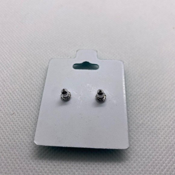 Boat Anchor Silver Overlay Stud Earrings 
Brand new! - Picture 3 of 3